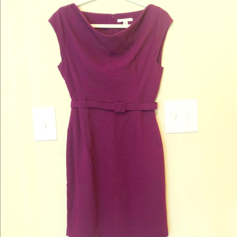 Raspberry cocktail dress